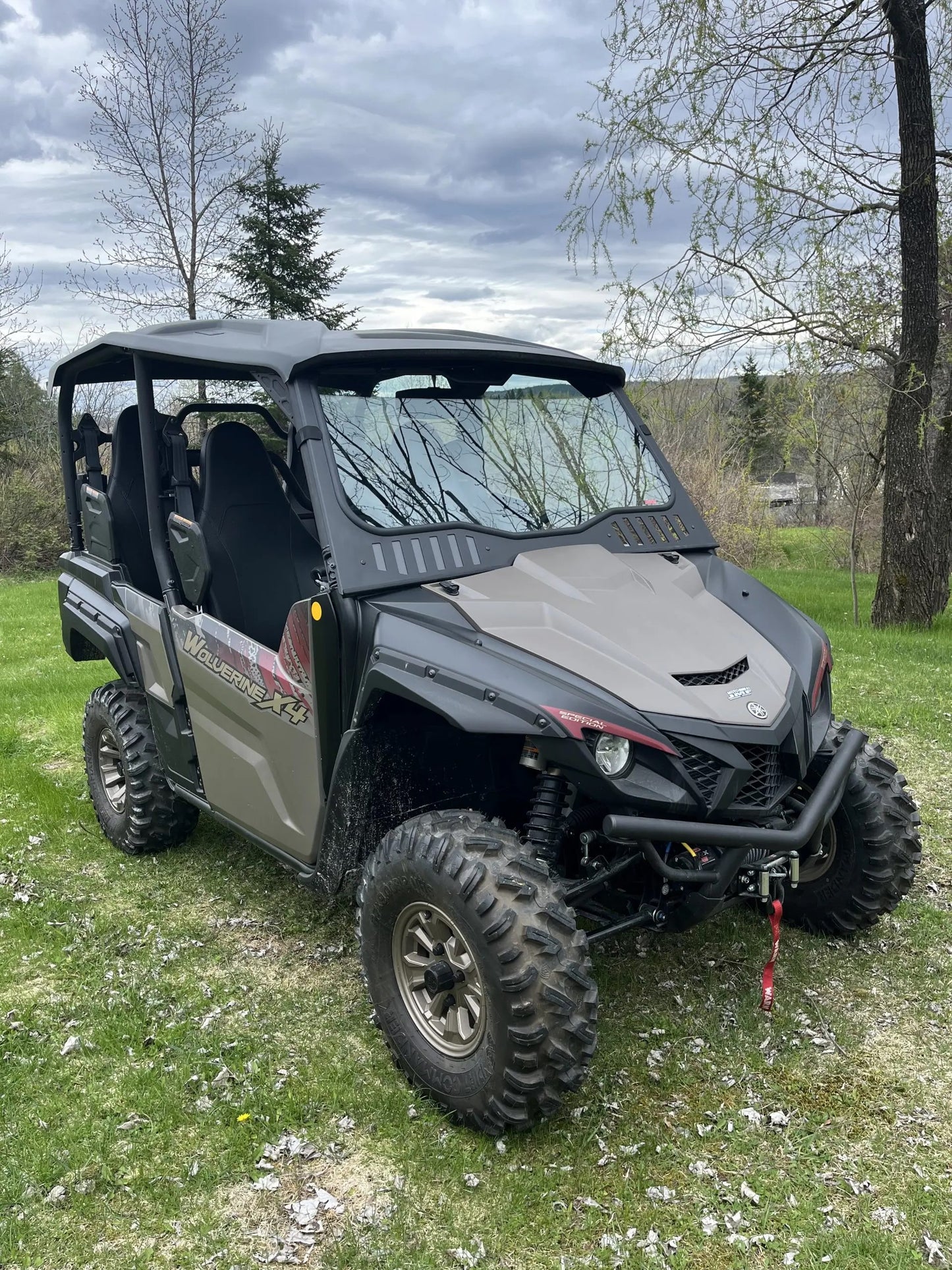 2021-2024 Yamaha Wolverine X2-X4 Front Windshield