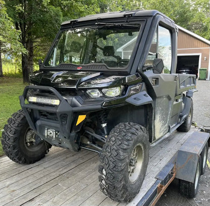2016-2025 Can-am Defender Front Windshield Kit (Electric)