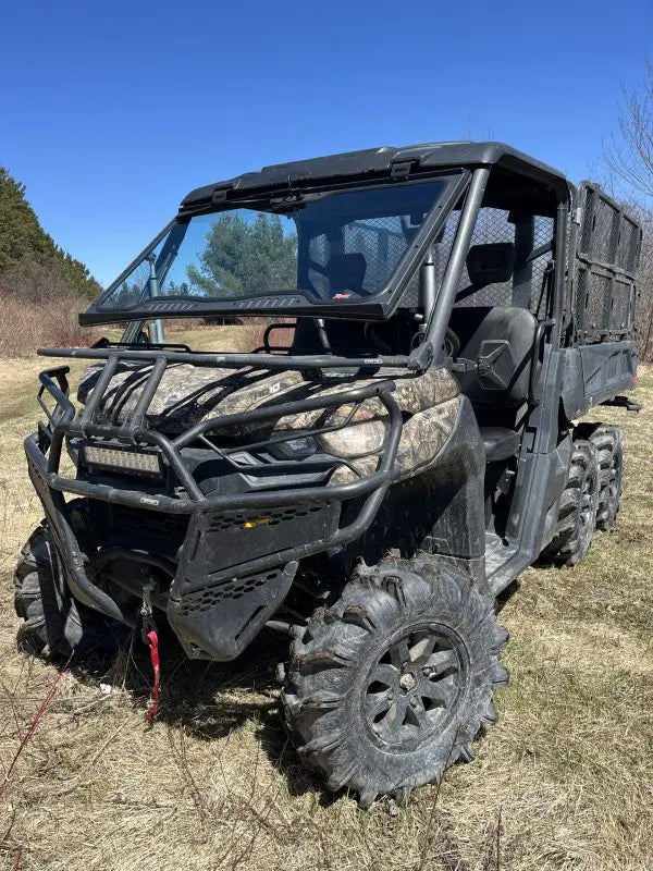 2016-2025 Can-am Defender Front Windshield Kit (Electric)