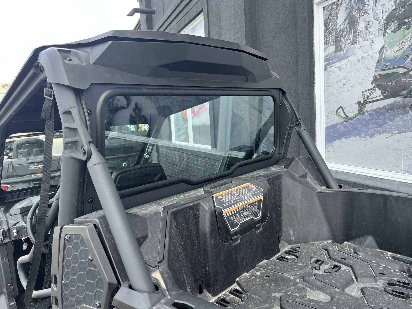 2021-2025 Can-am Commander Rear Windshield